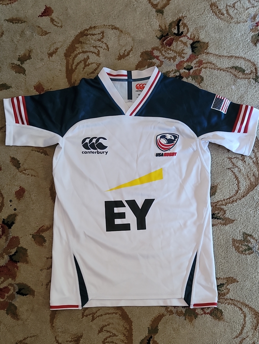Canterbury USA rugby Jersey - Kids Size 10